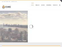 Tablet Screenshot of fcmre.com